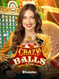 Crazy Balls live dealer at VegasHero Casino