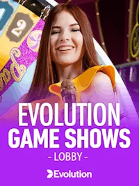 Evolution Game Shows lobby at VegasHero Casino